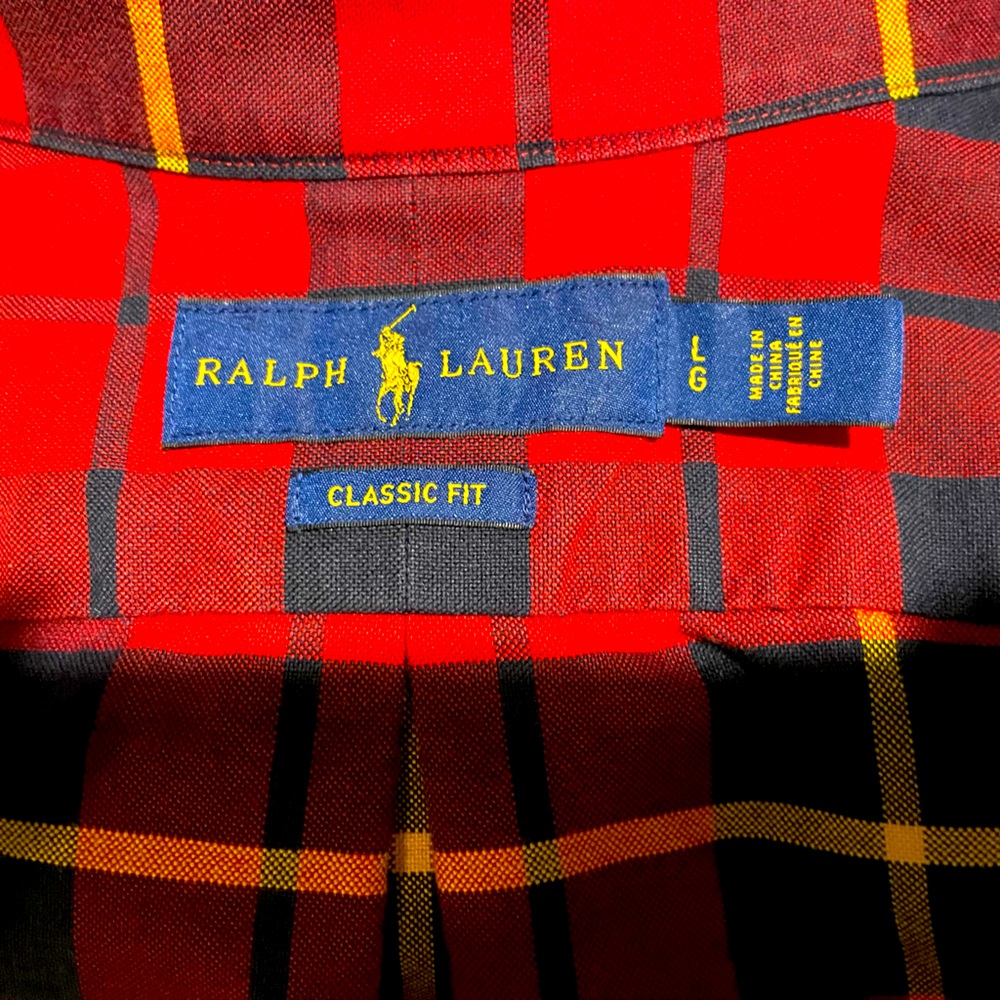Ralph Lauren long sleeve size large